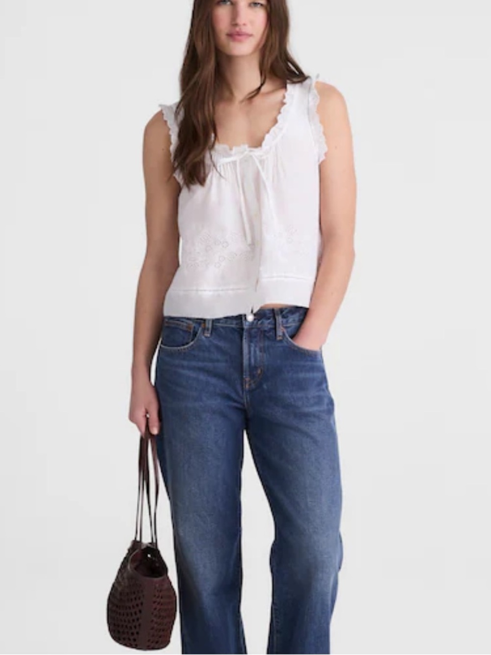Madewell Leah cotton top